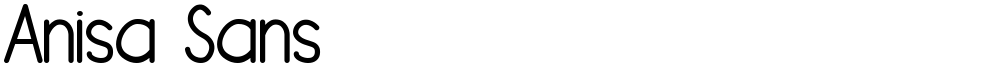 Anisa Sans