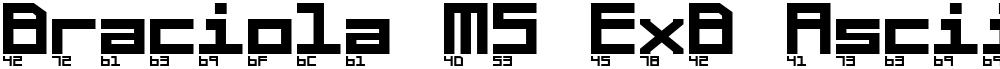 Braciola MS ExB Ascii