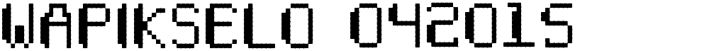 Wapikselo 042015