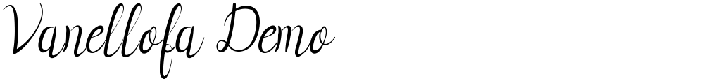 Vanellofa Demo
