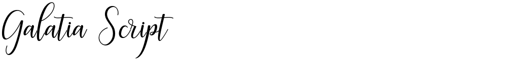 Galatia Script