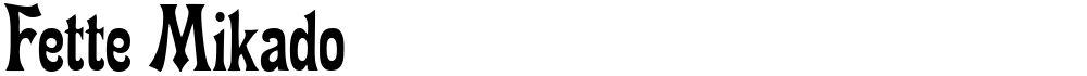 Fette Mikado