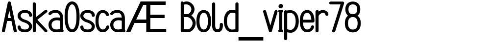 AskaOscaÆ Bold_viper78