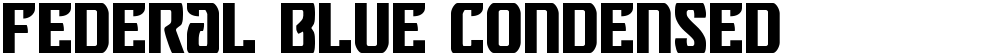 Federal Blue Condensed