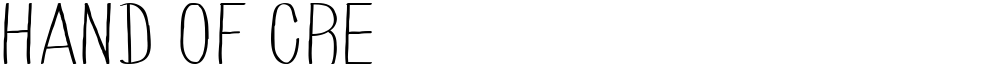 HAND OF CRE