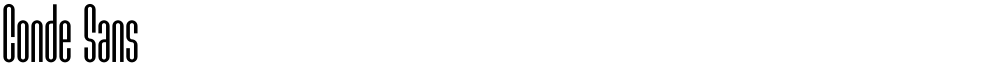Conde Sans