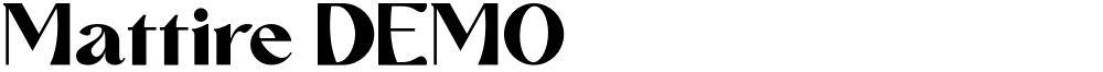 Mattire DEMO