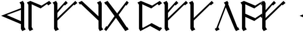 Cirth Erebor Caps