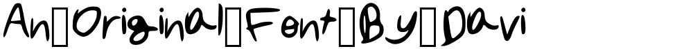 An_Original_Font_By_Davi