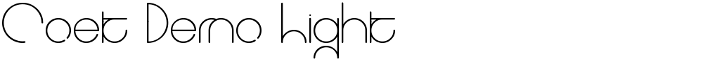 Coet Demo Light