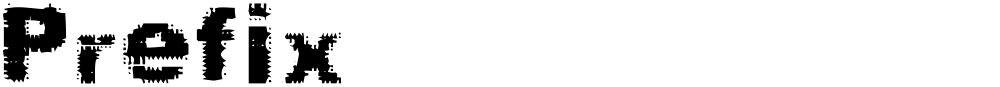 Prefix