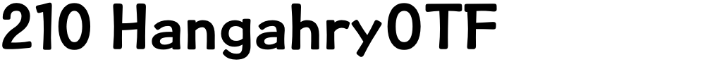 210 HangahryOTF