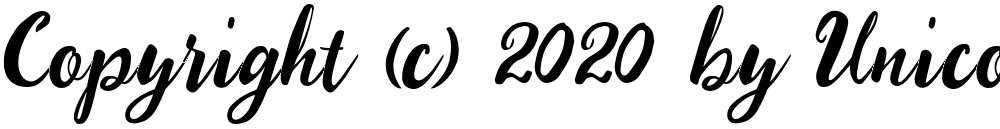 Copyright (c) 2020 by Unicode Studio. All rights reserved.