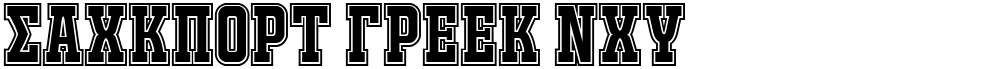 JACKPORT GREEK NCV
