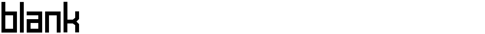 blank