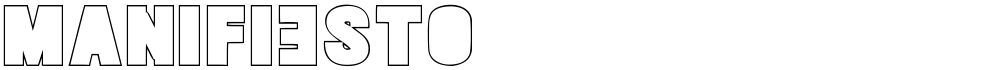MANIFIESTO