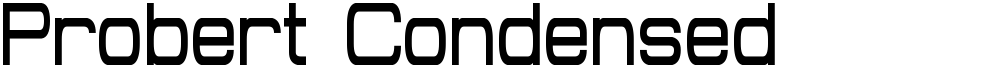 Probert Condensed