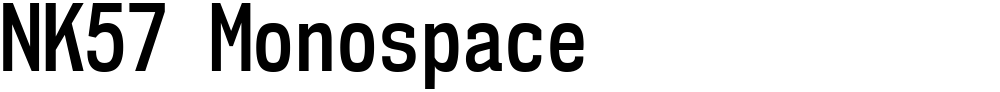 NK57 Monospace
