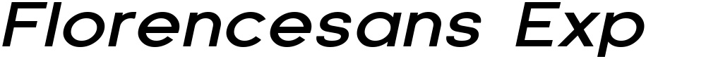 Florencesans Exp