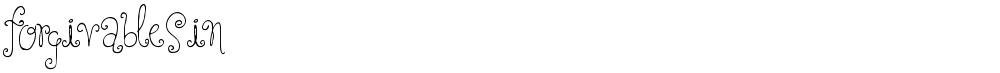 ForgivableSin
