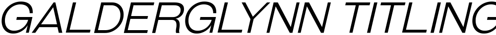 Galderglynn Titling