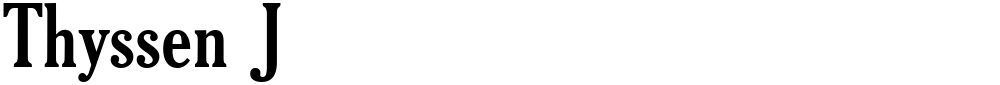 Thyssen J
