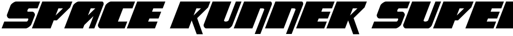 Space Runner Super-Italic
