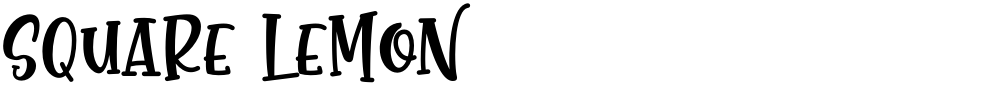 SQUARE LEMON