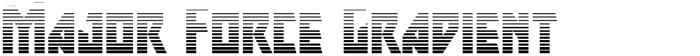 Major Force Gradient