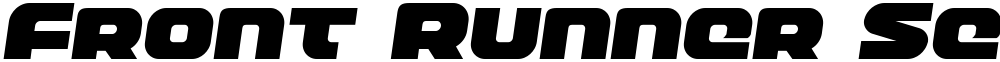 Front Runner Semi-Italic