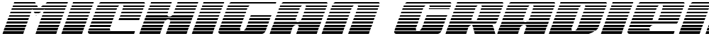 Michigan Gradient Italic