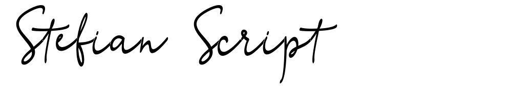 Stefian Script