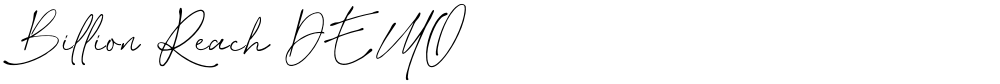 Billion Reach DEMO