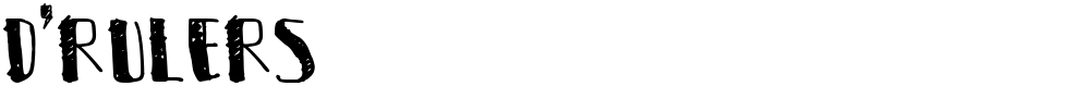 D'Rulers