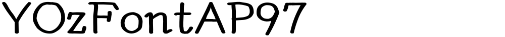 YOzFontAP97