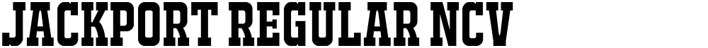 JACKPORT REGULAR NCV