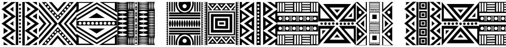 Haus Ethnik Dingbats