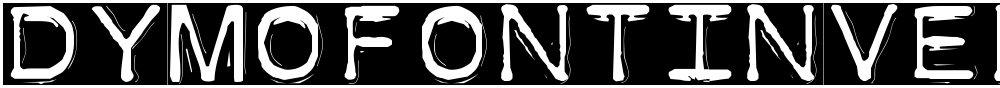 DymoFontInvers