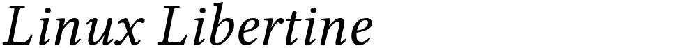 Linux Libertine