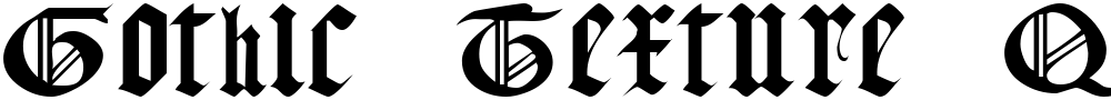 Gothic Texture Quadrata