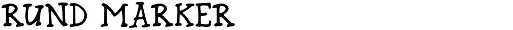 Rund Marker
