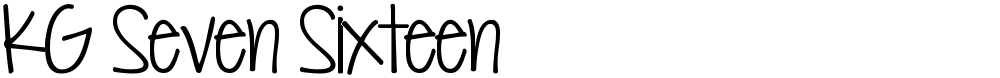 KG Seven Sixteen