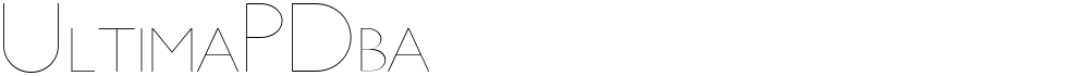 UltimaPDba
