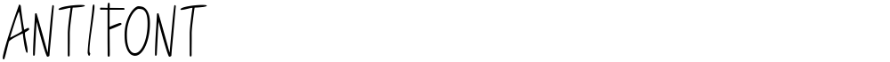 ANTIFONT