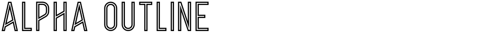 Alpha Outline