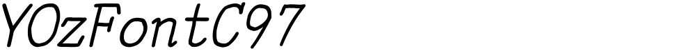 YOzFontC97