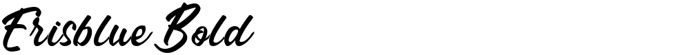 Erisblue Bold