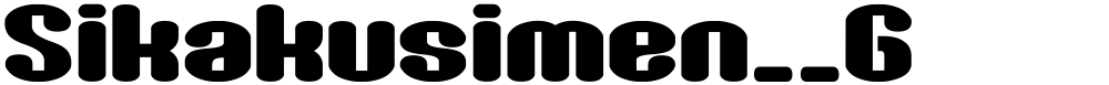 Sikakusimen__G