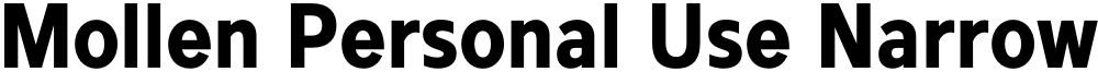 Mollen Personal Use Narrow