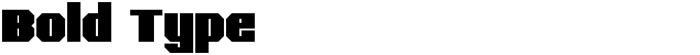 Bold Type